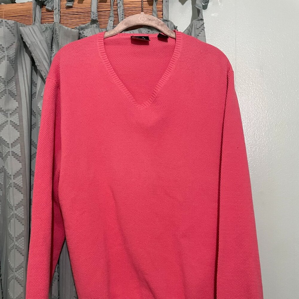 Jos. A. Bank M pink cotton sweater
